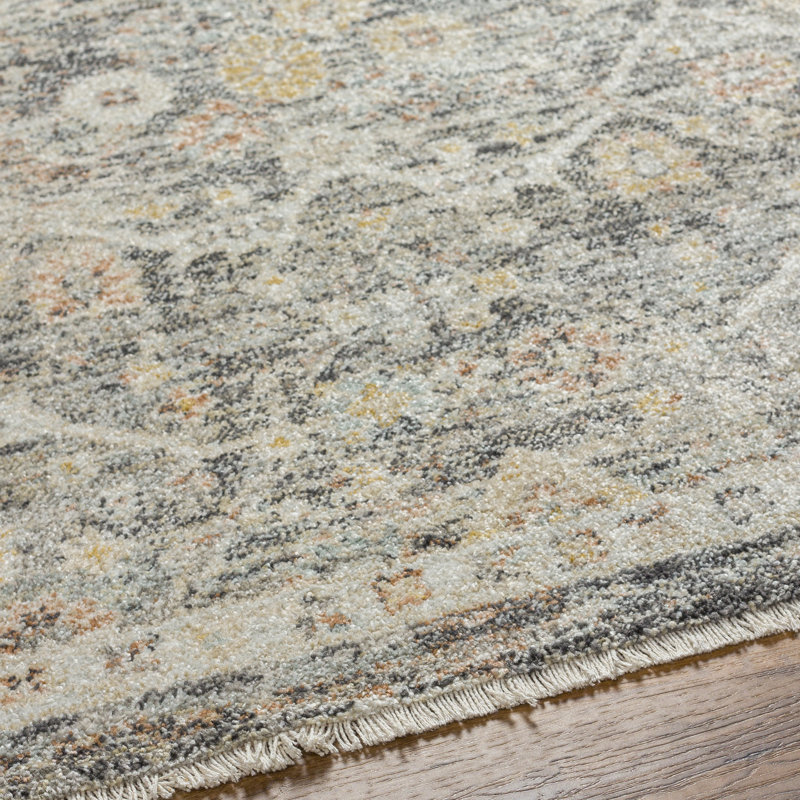 Oriental Indoor Rug, Rectangle 9' x 12'7"