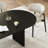 79" Soild Wood Dining Table with Double Pedestal Base &  Oval Tabletop -1162208923