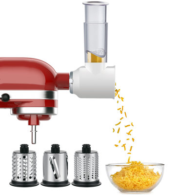 Slicer Shredder Attachment For Kitchenaid Stand Mixers, Vegetable For Kitchenaid, Cheese Grater -  CLOCITYPLUS, A2463