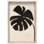 Oliver Gal Dark Leaf I Botanical - Luxury Shadowbox Framed Wall Art-1810137008-1810137012
