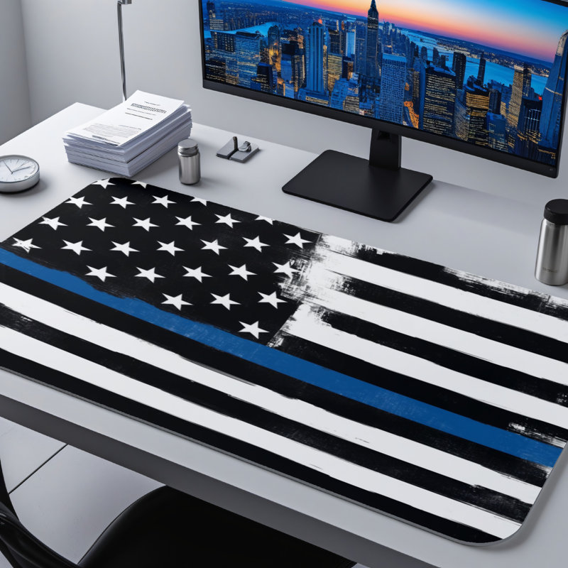 Polyester Desk Pad, 23.6x13.8