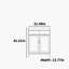 Armoire de rangement pour chaussures Golden Wire