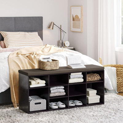 Banc de rangement 12 paires de chaussures