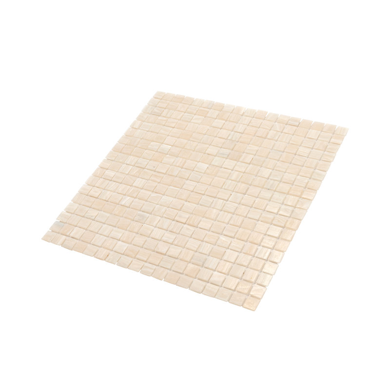 Skosh 0.6" x 0.6" Glass Grid Mosaic Wall & Floor Tile