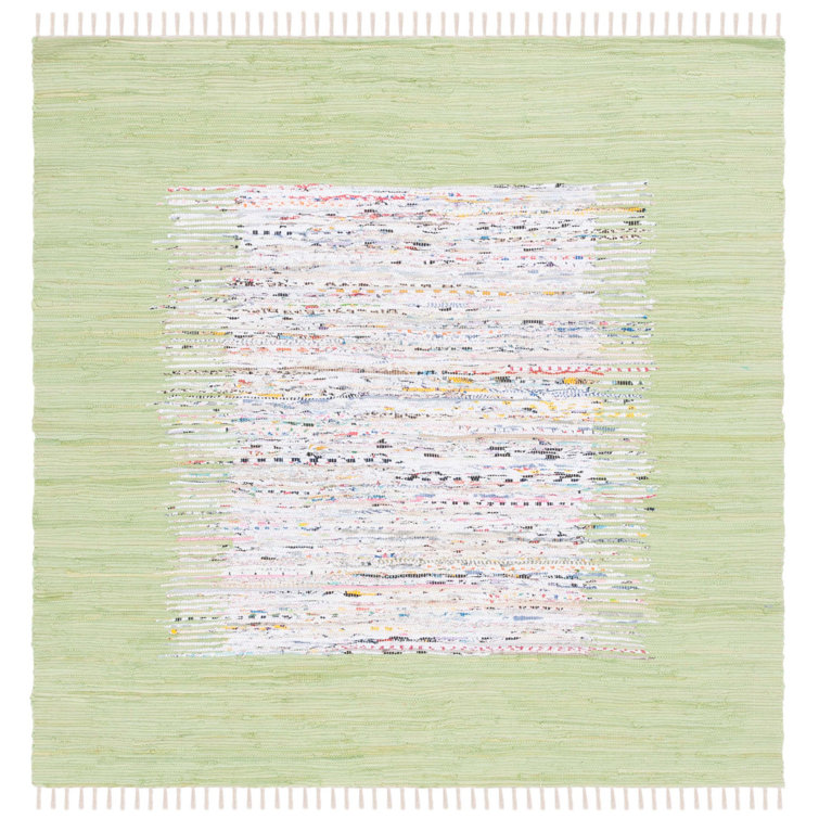 Parikh Hand Woven Cotton Abstract Rug