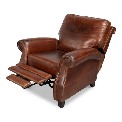Fauteuil inclinable en cuir Roosevelt