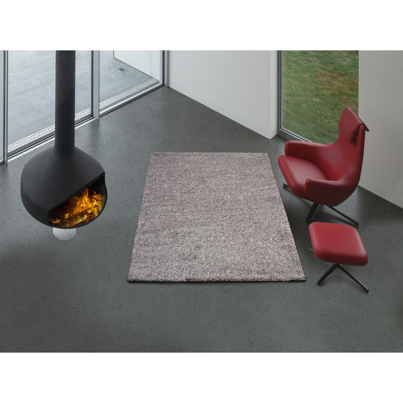 Salamon Solid Colour Area Rug, Rectangle 133 x 190cm