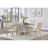 Round Dining Table with Pedestal Base