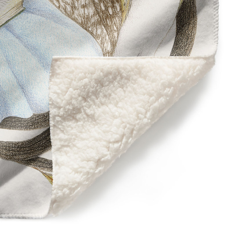 Hand Woven Throw Blanket, 51" x 60"