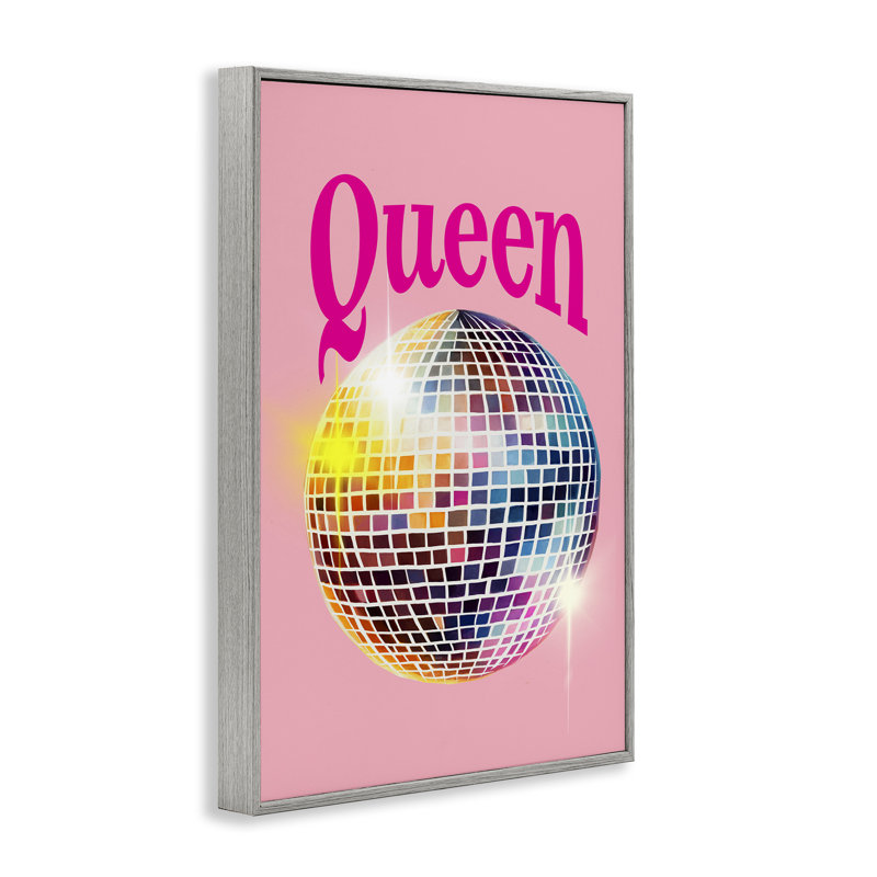 Sparkling Disco Queen, estampe numérique par Elizabeth Medley, Estampe numérique Farmhouse, H 30 po x l 20 po