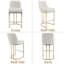 Besik Counter Stool with Metal Frame-446052283
