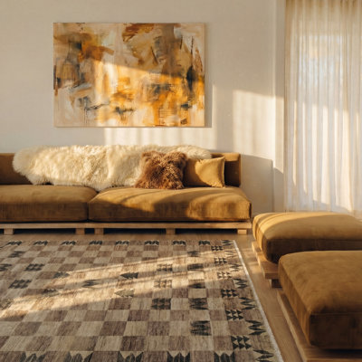 Mackintosh Hand-knotted Wool Rug