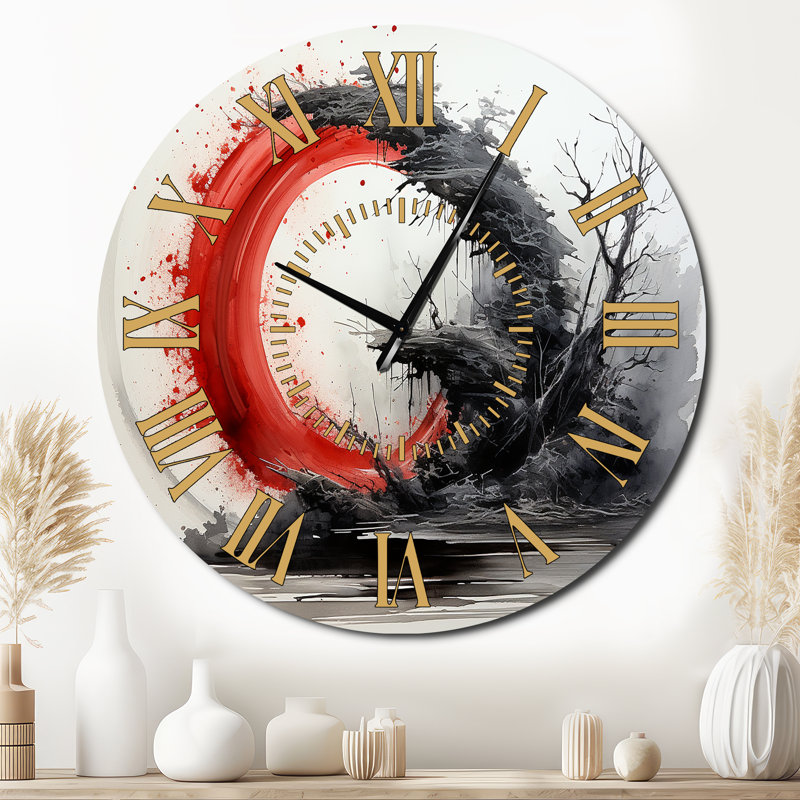 Horloge murale Enso, Surdimensionné