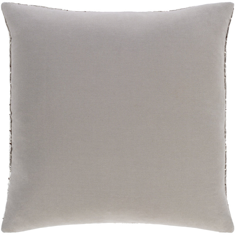 Ahniyla Cotton Abstract Throw Pillow Cover, 20"H x 20"W