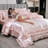 Silk Like Satin Comforter Set 8 Pieces Silky Bed in a Bag  Light Pink Ruffle Comforter Set with Sheet Set Luxury Silk Like Pink Bedroom Comforter Sets -123025096-123025099