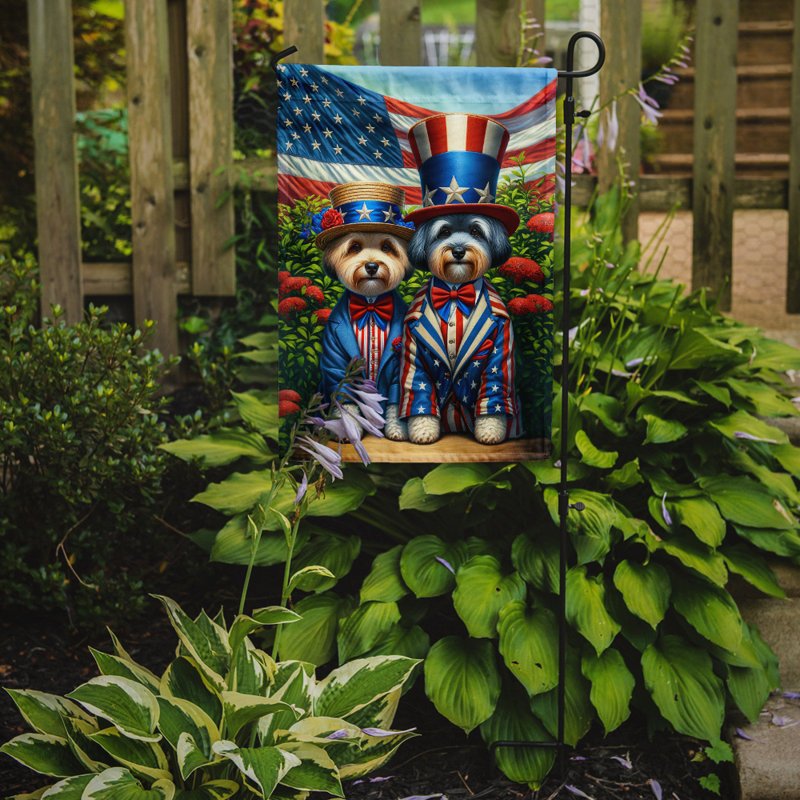 Drapeau All American Garden, Dandie terrier jaune