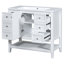 Ensemble de meuble-lavabo 36 po avec lavabo, 1 armoire et 3 tiroirs-342568868