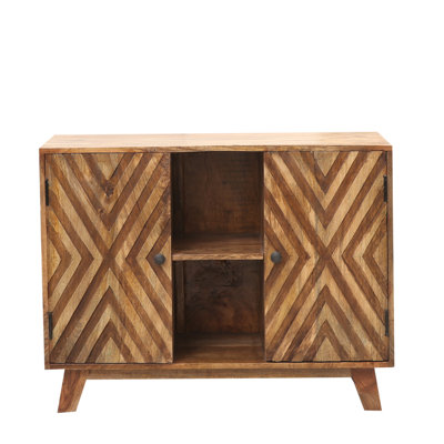 Bevans 90cm Solid Wood Sideboard