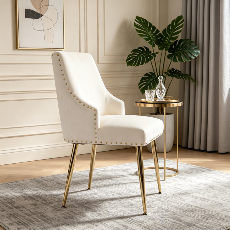 Chaise de salle à manger, Beige