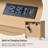 Callahan 28''W Modern 2-Drawer Fully Assembled Nightstand Built-In Outlets Set of 2