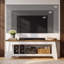63" L Modern Farmhouse TV Stand for 55/65/70-Inch TVs, Entertainment Center with Storage for Living Room, Bedroom