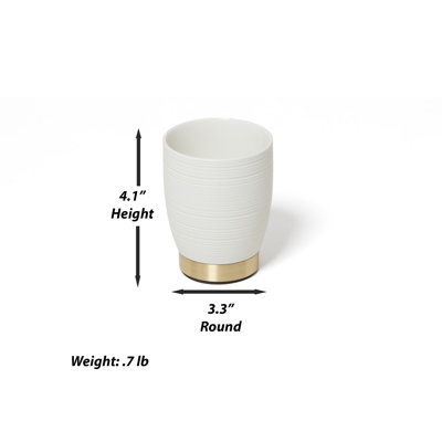 Dubai (brass trim) Tumbler