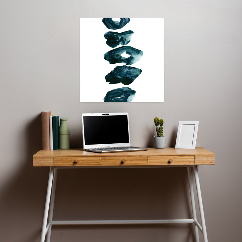 Ir irrégulier 2, art abstrait contemporain, H 18 po x l 18 po