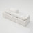 Abramson 120.5in White L-Shaped Modular Reversible Cloud Sofa-1317561445