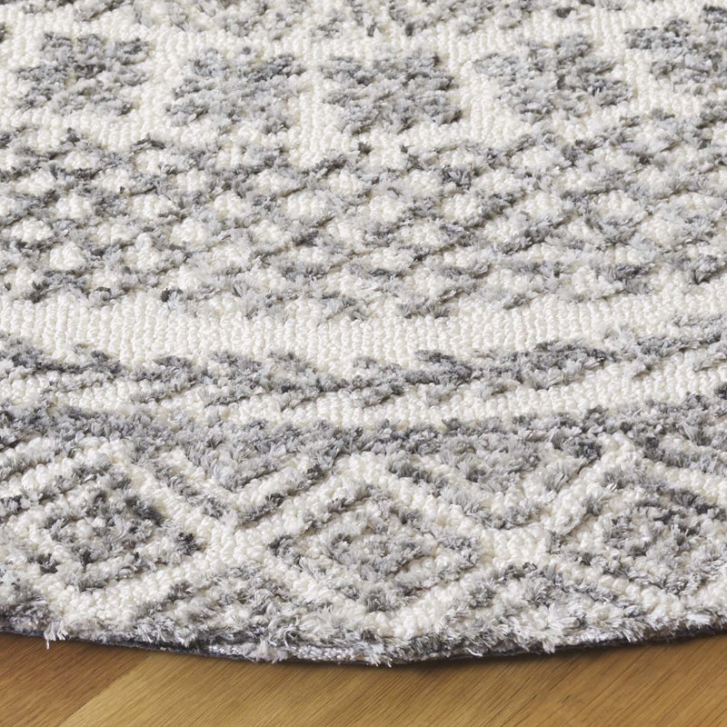 Kaylian Performance Geometric Rug, Round 6'
