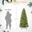 Arbre de Noël artificiel pré-éclairé-671190034