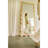 35 in. x 79 in. Natural Stone Scallop Framed Mirror