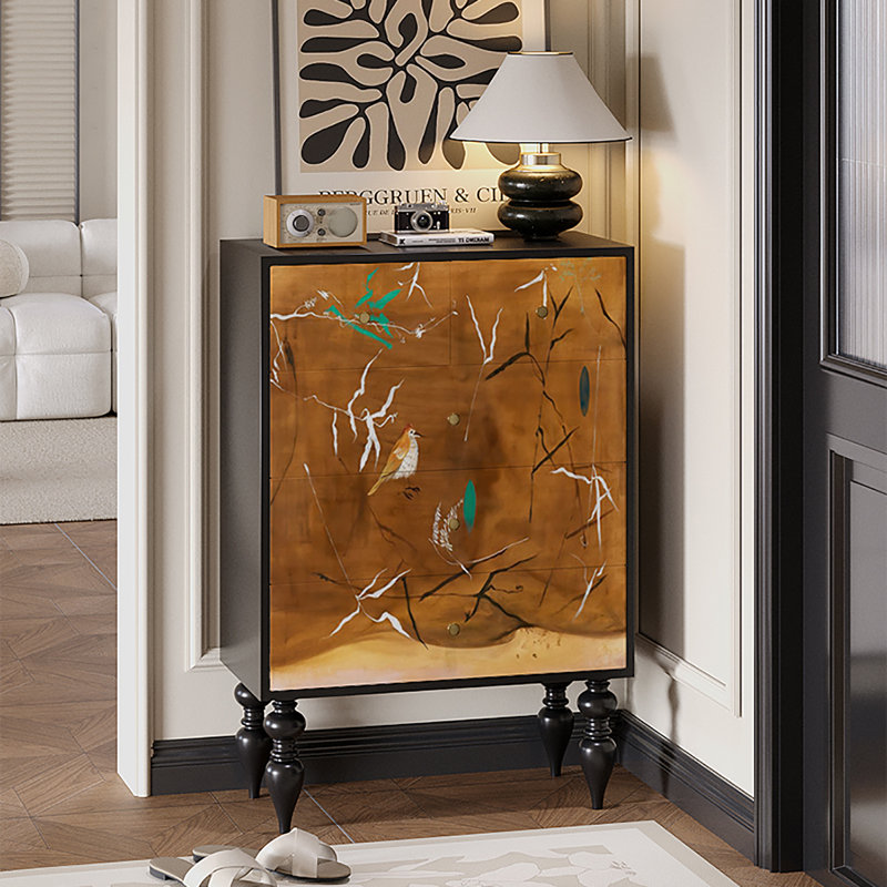 Living room storage French style decor cabinet