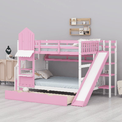 Lit superposé de style château