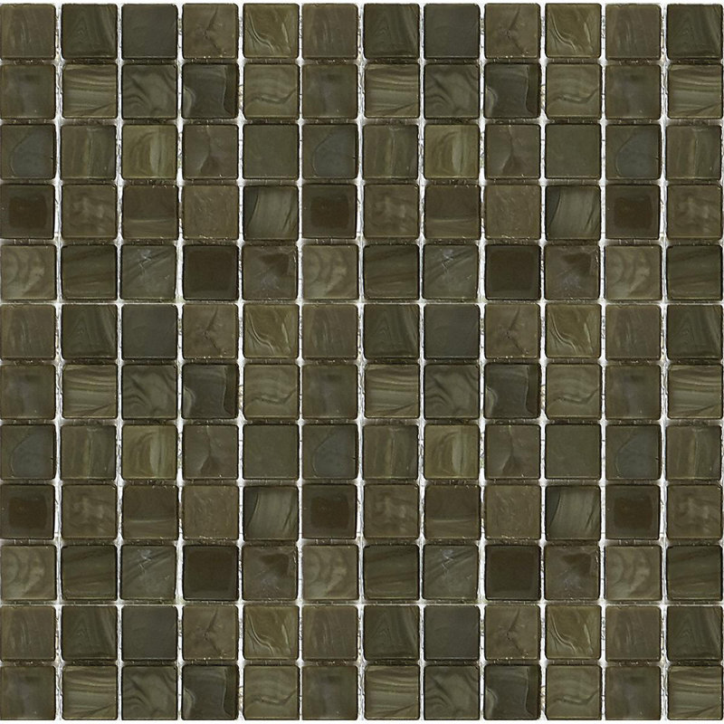 Bayamo 5/8" x 5/8" Glass Mosaic