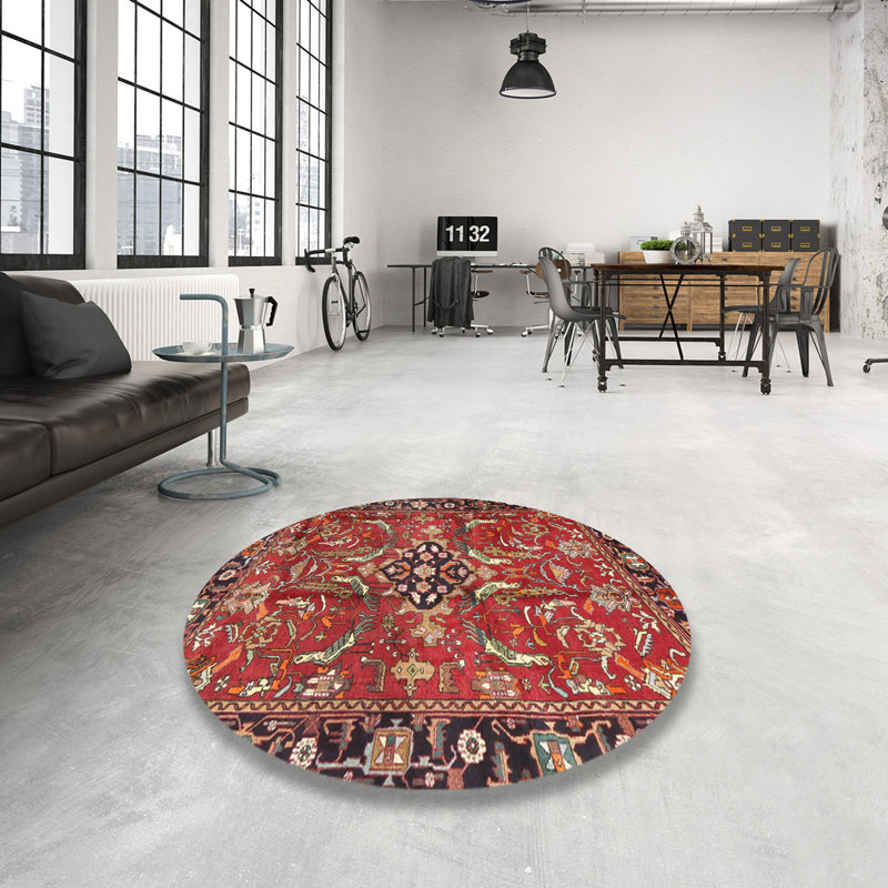 Breck Oriental Indoor Rug, Round 5'