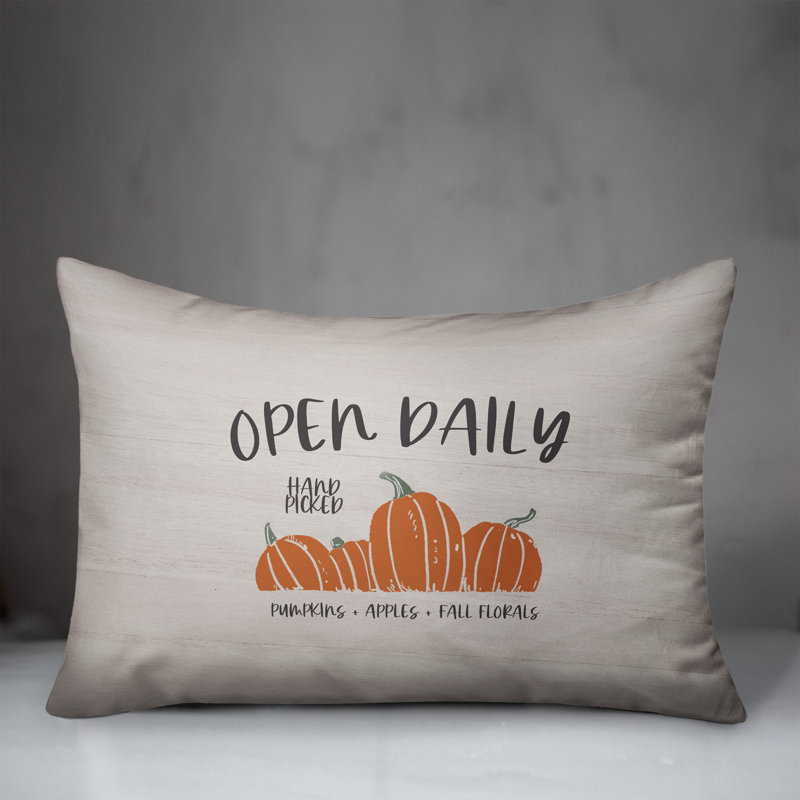 Housse de coussin rectangulaire avec insert Open Daily