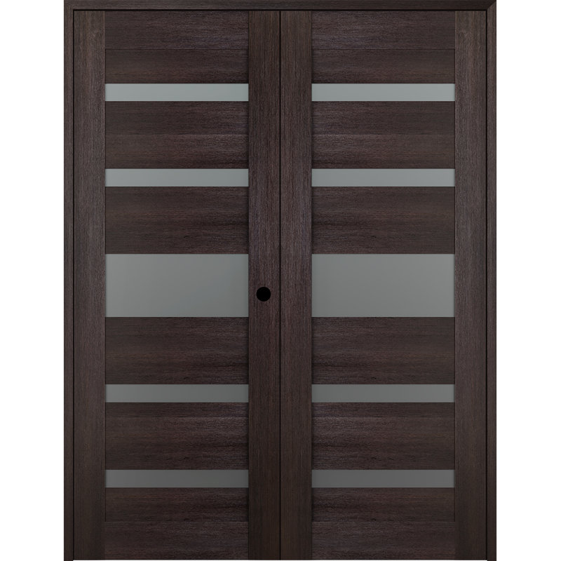 Porte française Avon 07-05, 71,75 po x 79,38 po, À gauche, Chêne Veralinga