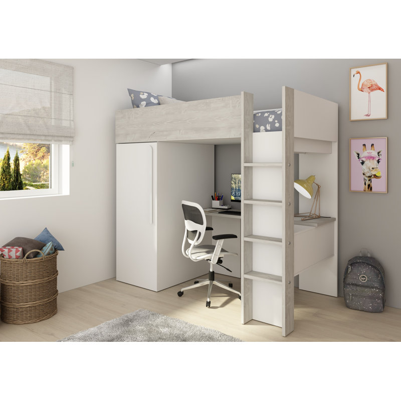 European Single (90 X 200 Cm) High Sleepers Bed Frame