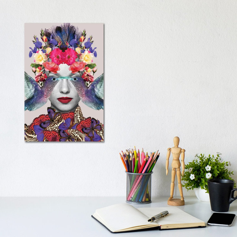 Billie Sings by Ana Paula Hoppe - Wrapped Canvas Print, 20.32 cm H x 30.48 cm W