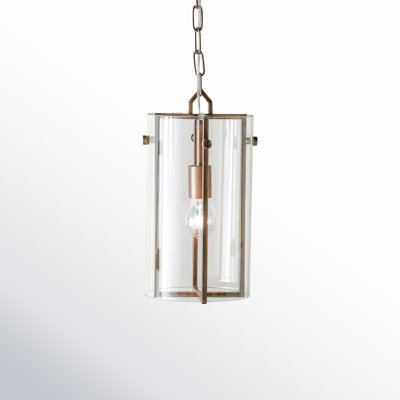  1 - Light Single Cylinder Pendant