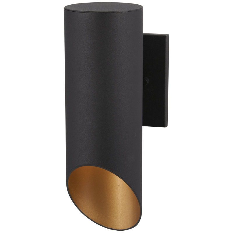 Zambrana Wall Light, Black/Gold