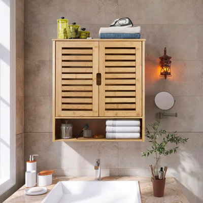 Meriton Solid Wood Over-the-Toilet Storage