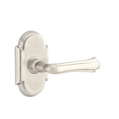 Emtek Passage Interior Mortise w/ #8 Rosette & Wembley Lever