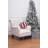 Red Ornament Throw Pillow