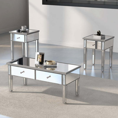 Dumitrina 3 - Piece Living Room Table Set
