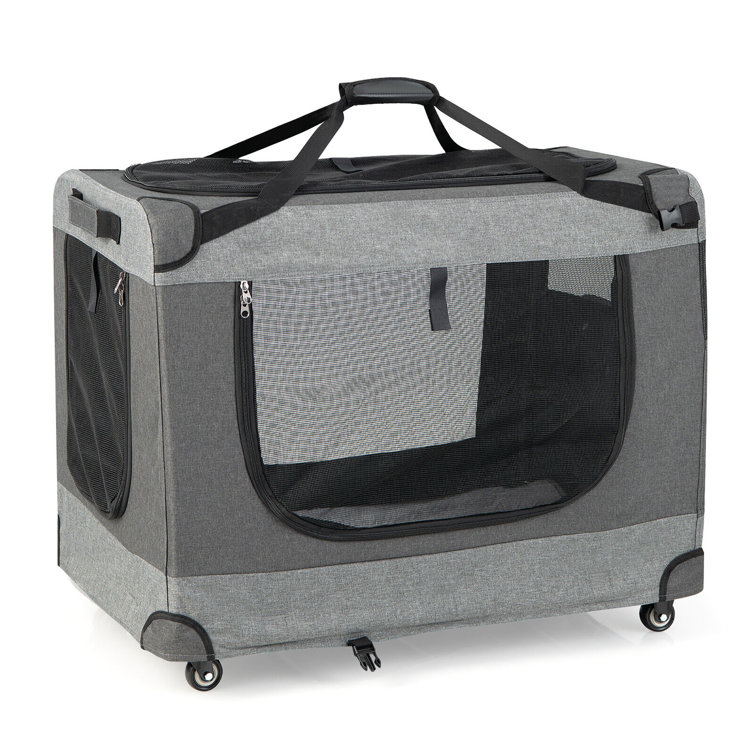 YLONG Airline Approved Pet Carrier,Soft-Sided Pet Travel Carrier for Cats Dogs Puppy Comfort Portable Foldable Pet Bag