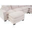 Canapé modulaire moderne en U à 6 places avec un repose-pieds et trois coussins décoratifs, canapé modulaire pour le salon, canapé en velours côtelé-2066582960