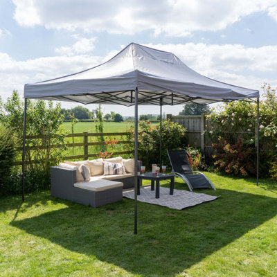 Cenedra 3m x 4.5m Steel Gazebo