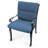 22" x 44" Outdoor Chair Cushion with Ties and Loop-118978973