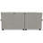 Livingston - 2pc Sofa Chaise With Comfort Coil Seating And 6 Accent Pillows Included-99403299